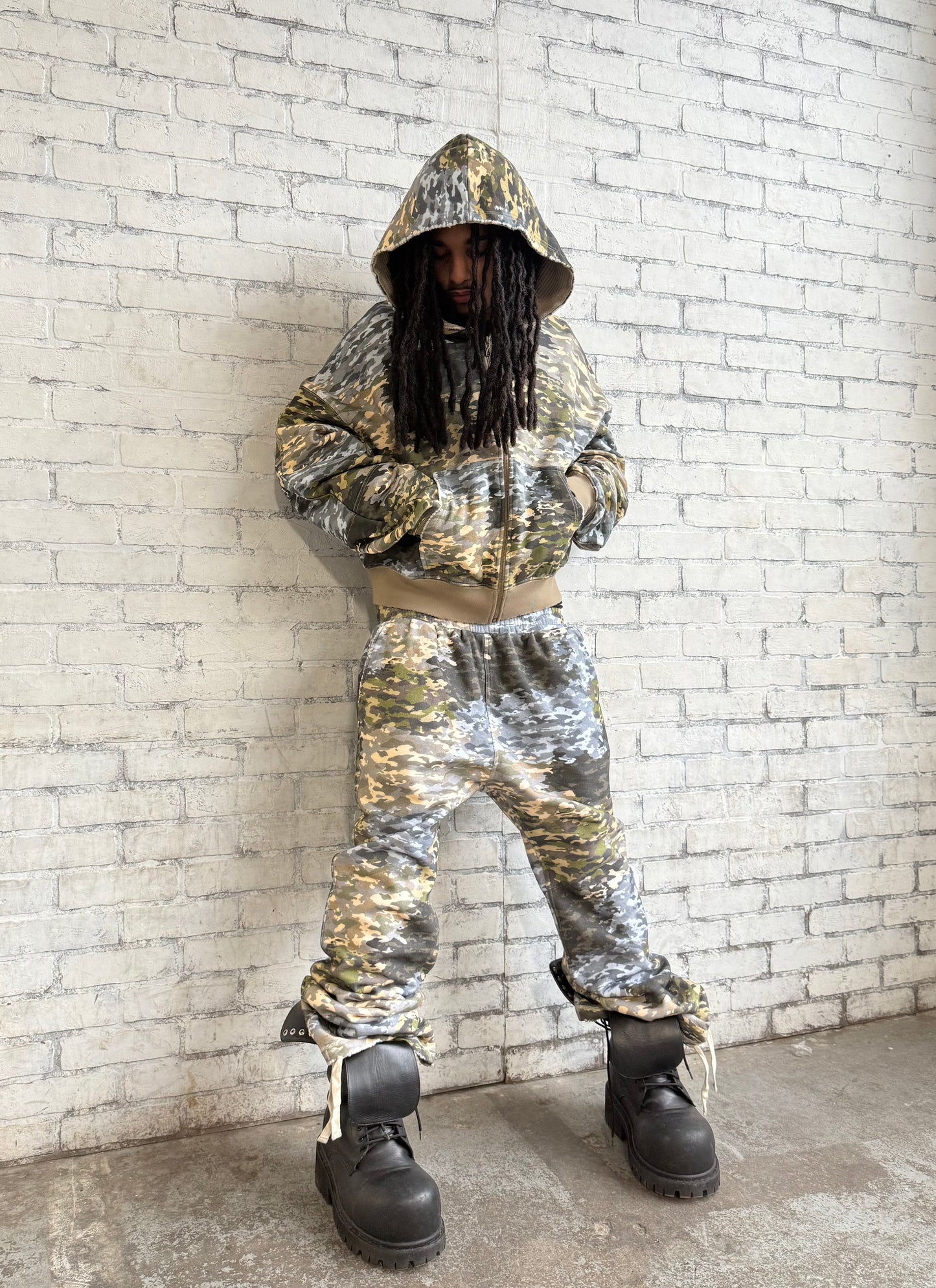 Mixed Camo Sweats