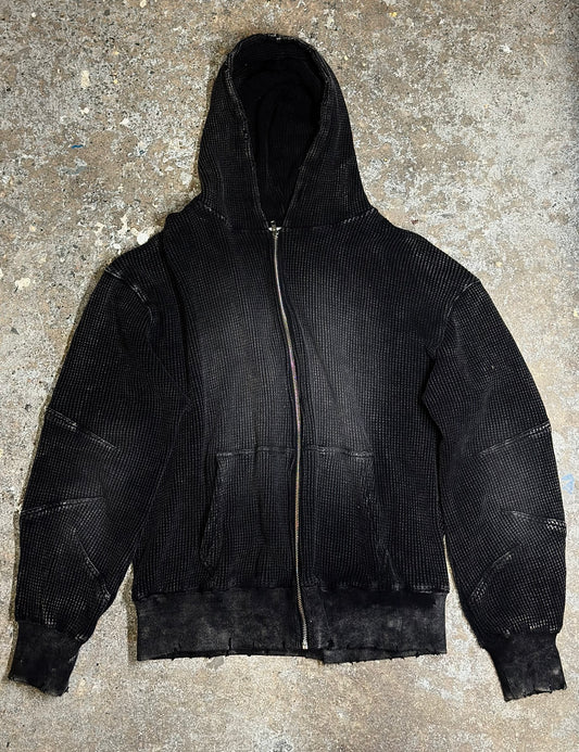 Darted Zip-up Hoodie