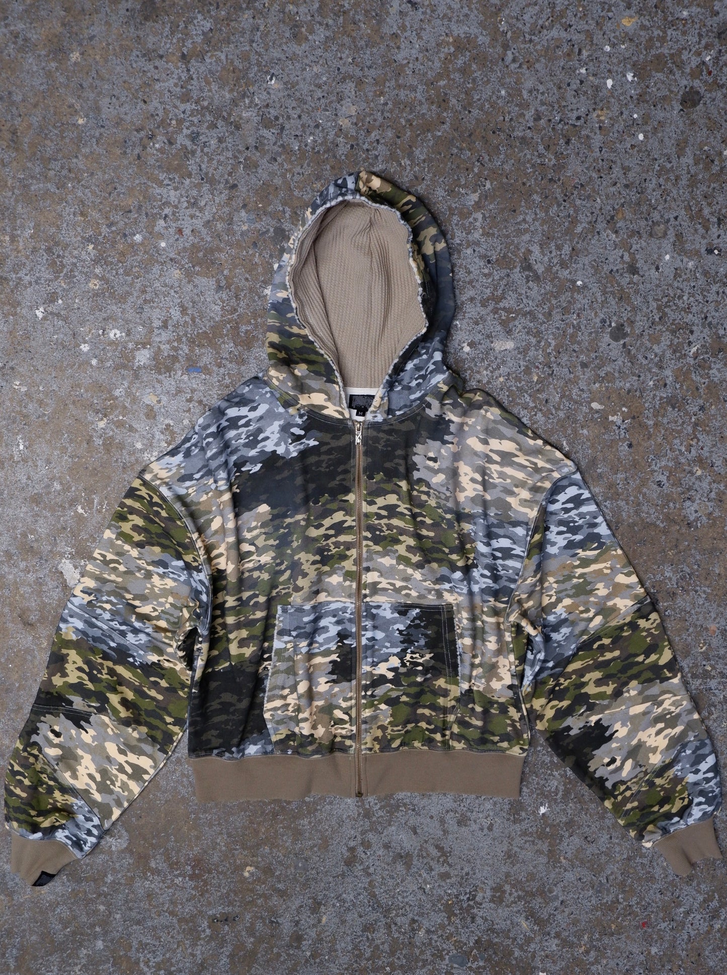 Mixed Camo Hoodie