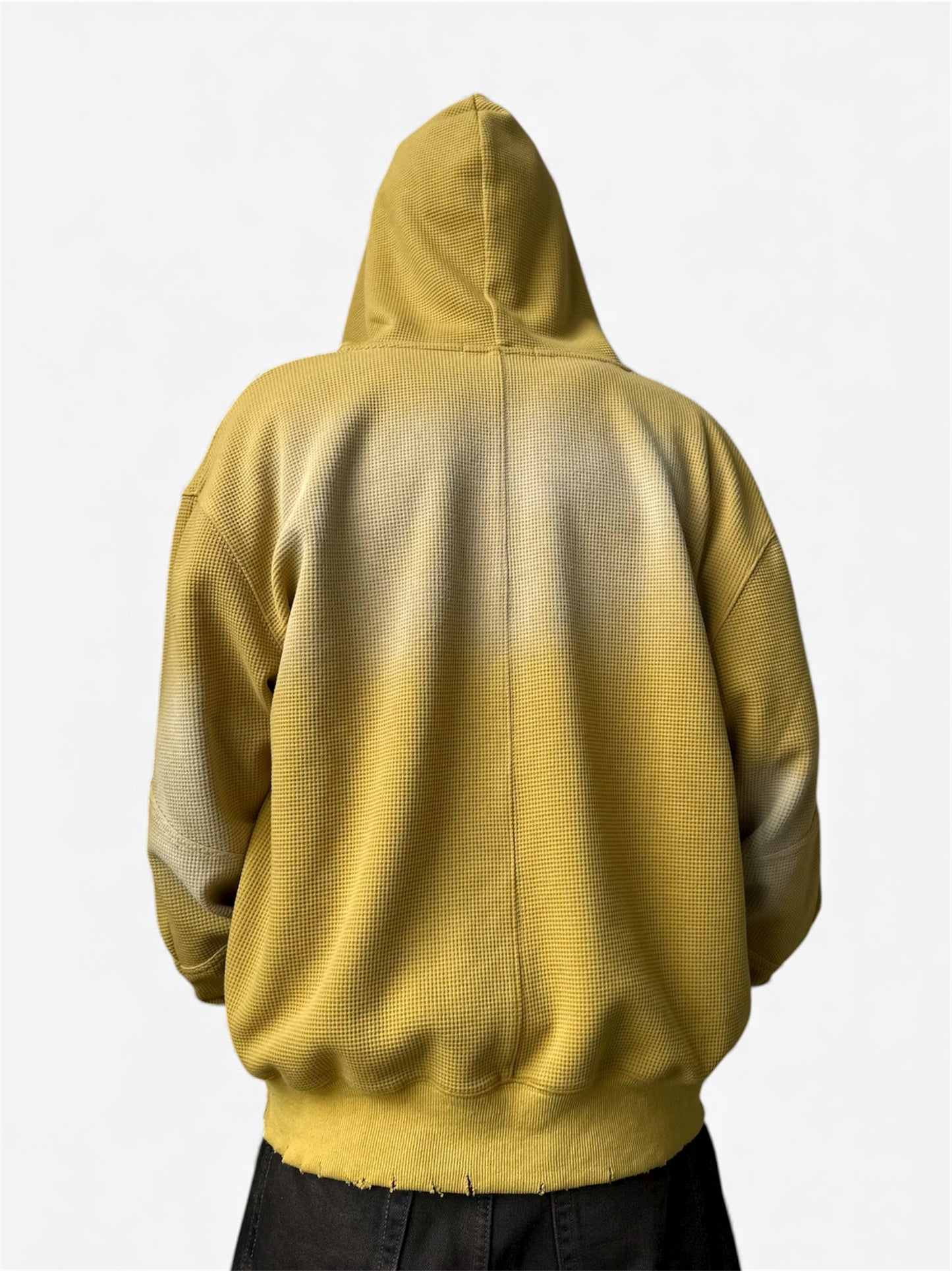 Darted Zip-up Hoodie