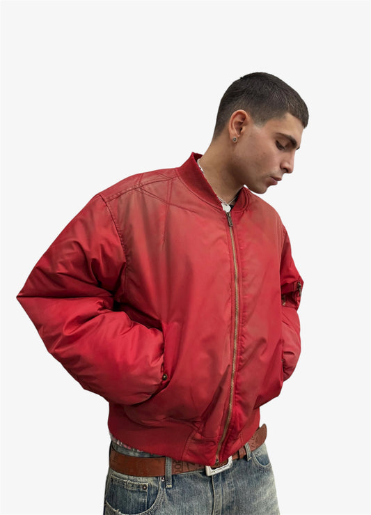 Faded X Bomber