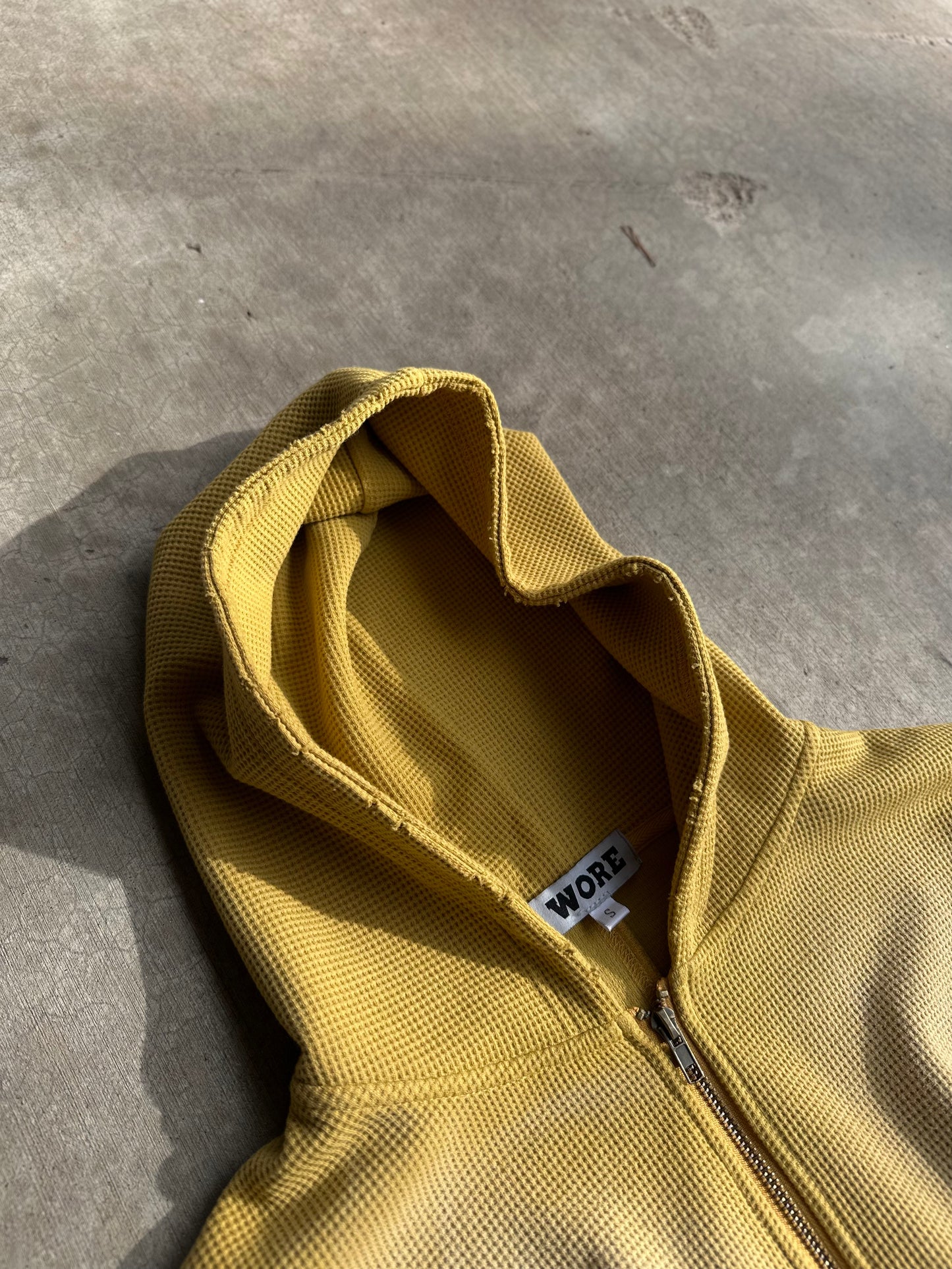 Darted Zip-up Hoodie