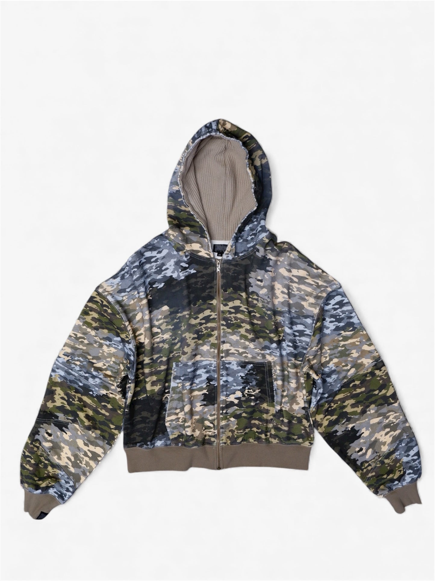 Mixed Camo Hoodie