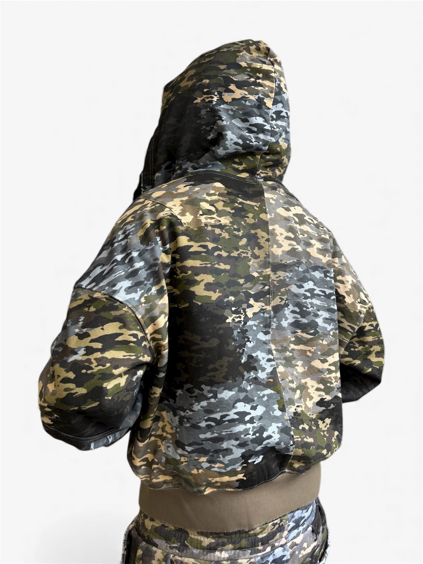Mixed Camo Hoodie