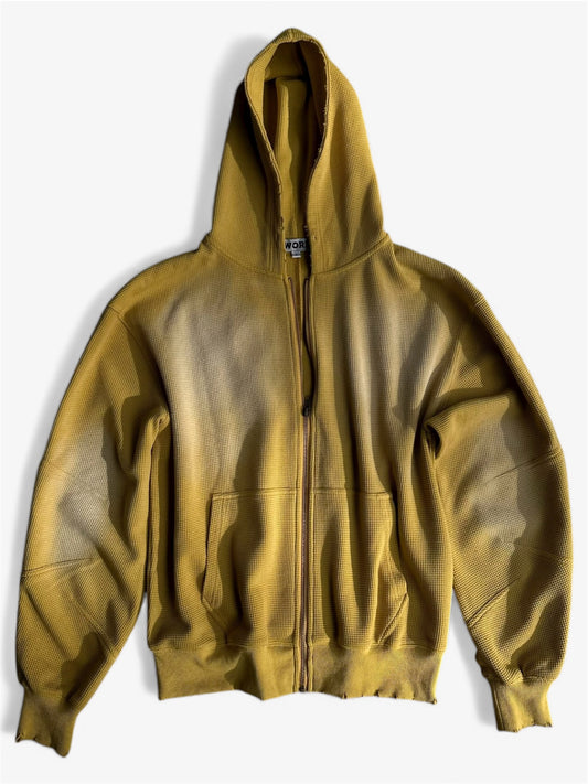 Darted Zip-up Hoodie